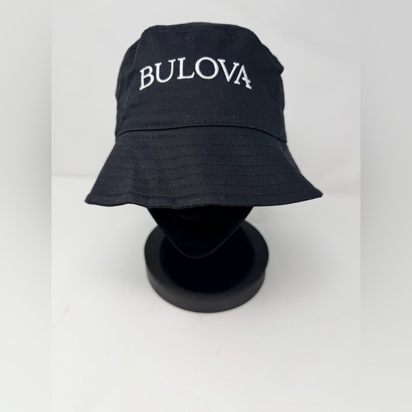 New Bulova Black Bucket Hat